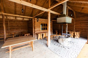 Ośrodek w Dąbkach - chata grillowa