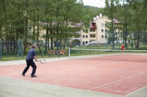 Ośrodek w Lądku-Zdroju - korty tenisowe