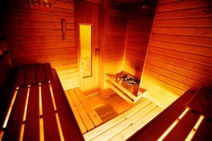 Ośrodek w Dąbkach - sauna