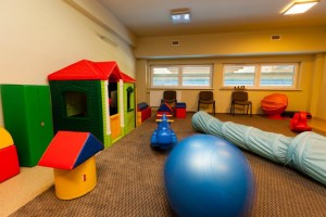 Ośrodek w Dźwirzynie - pokój zabaw dla dzieci